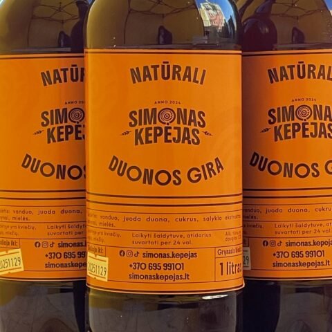 Natūrali duonos gira